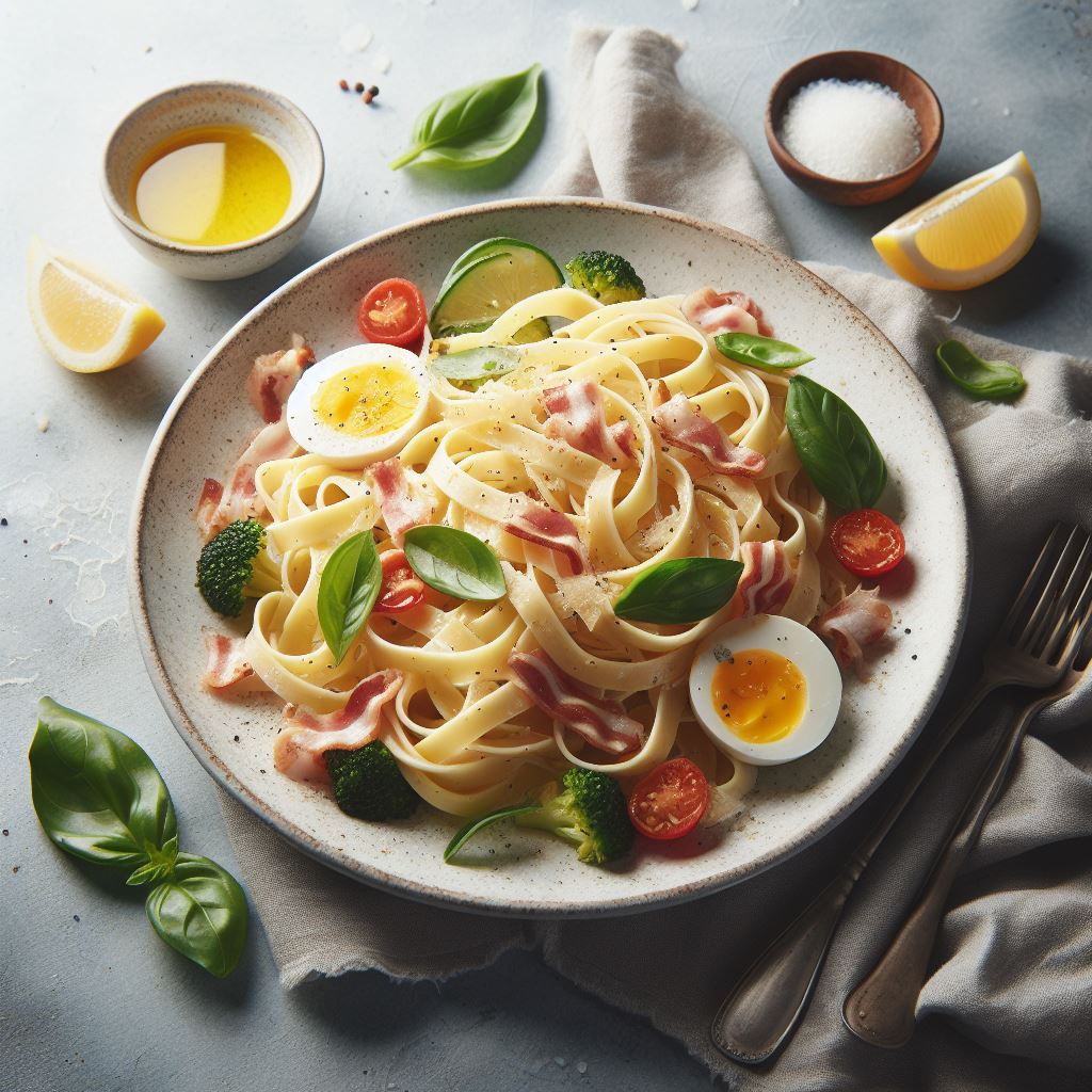 Imagen del platillo Tagliatelle alla Carbonara